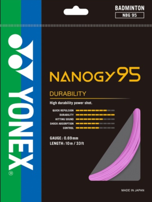 Yonex NANOGY 95 Badminton String (Single Pack)