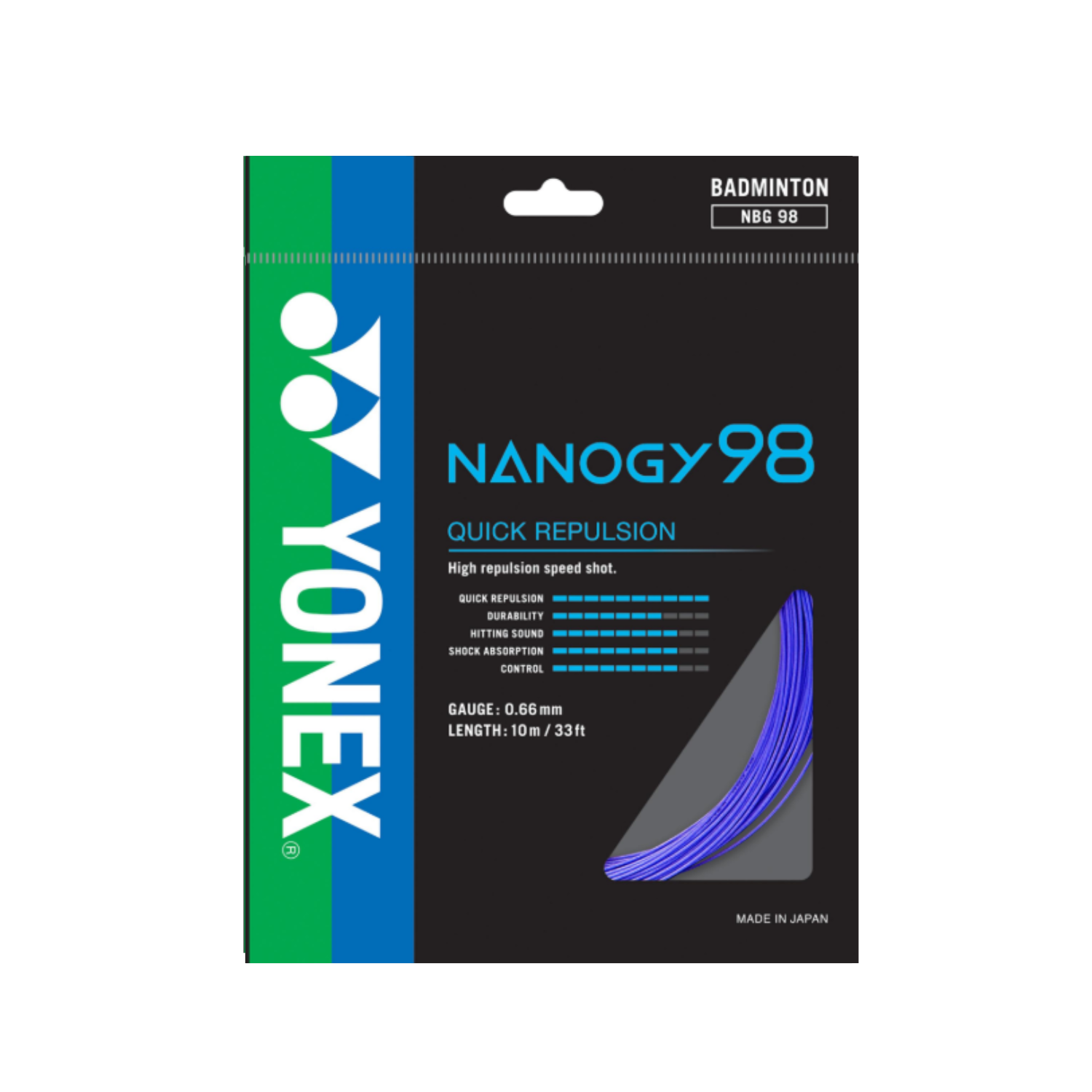 Yonex NANOGY 98 Badminton String (Single Pack)
