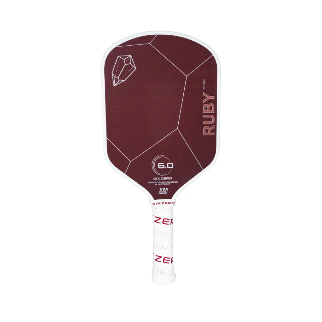 Six Zero Ruby (14mm) Pickleball Paddle