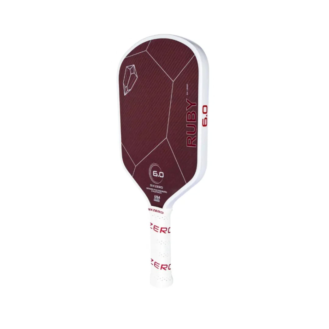 Six Zero Ruby (14mm) Pickleball Paddle