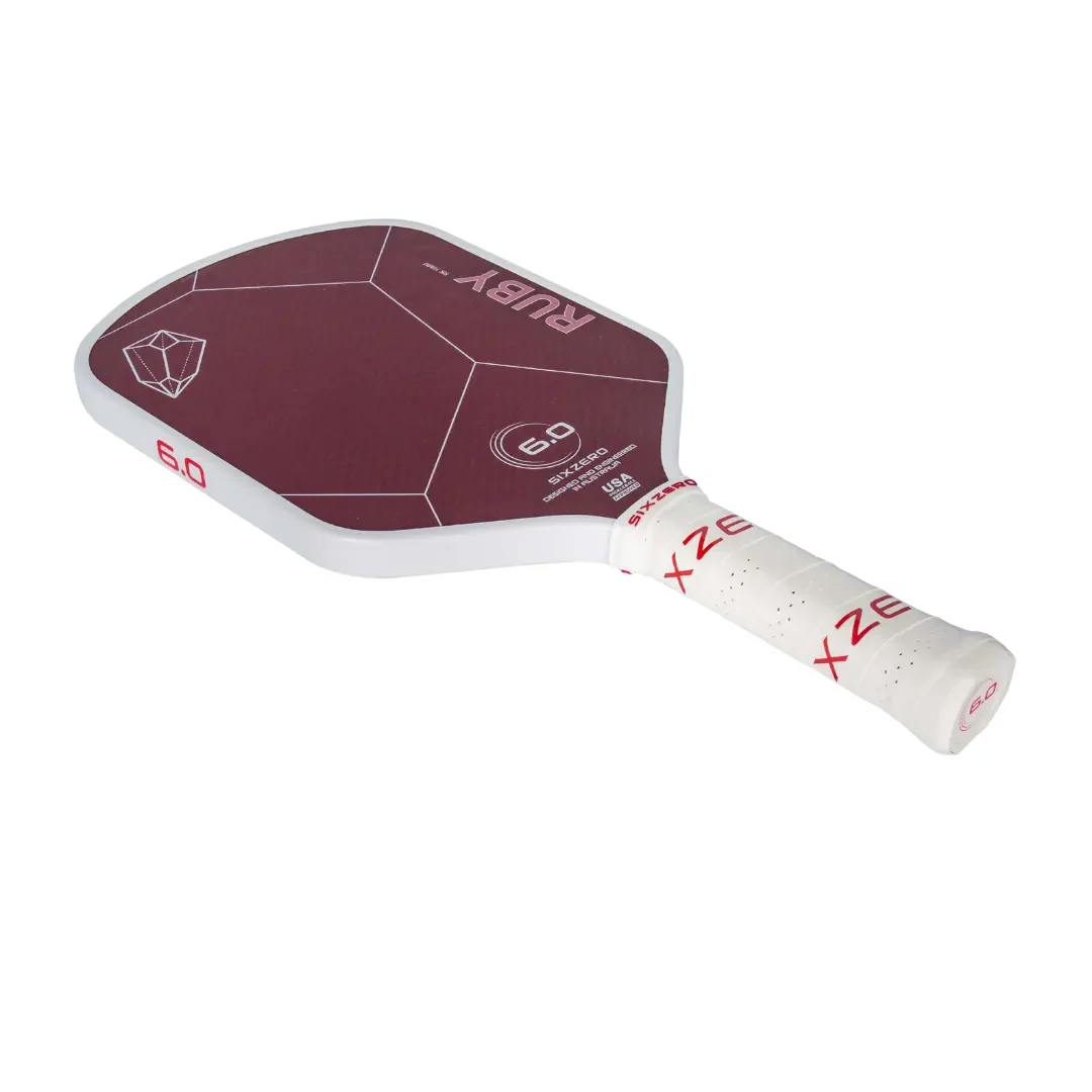 Six Zero Ruby (14mm) Pickleball Paddle