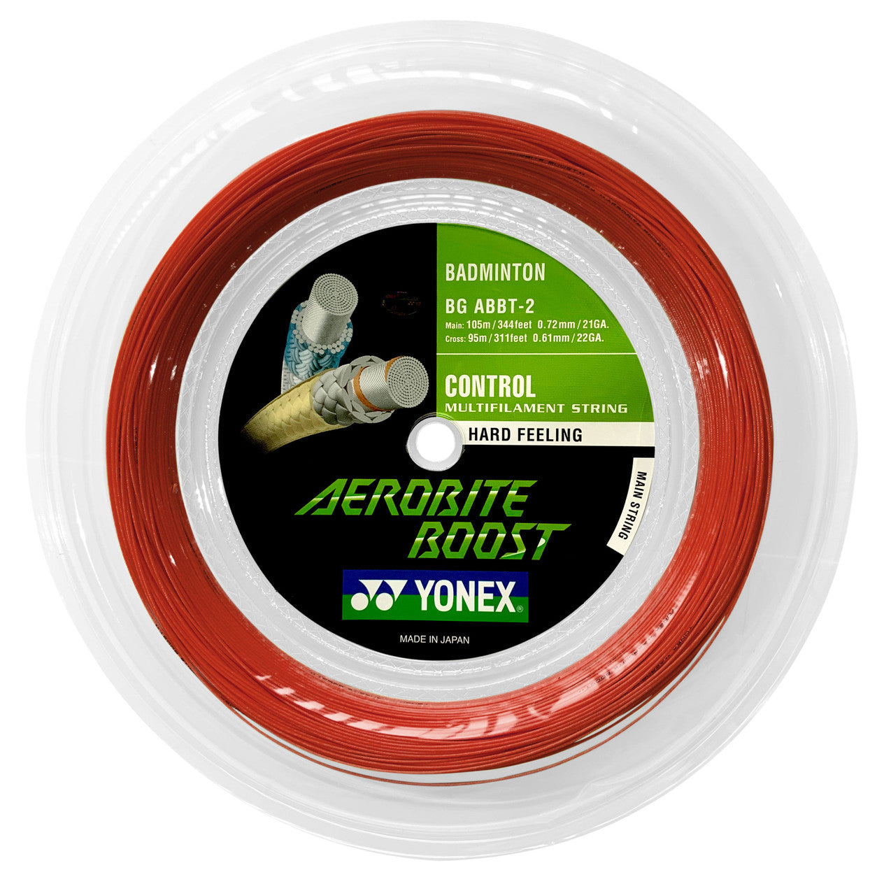 Yonex AEROBITE BOOST Badminton String (200m Reel)