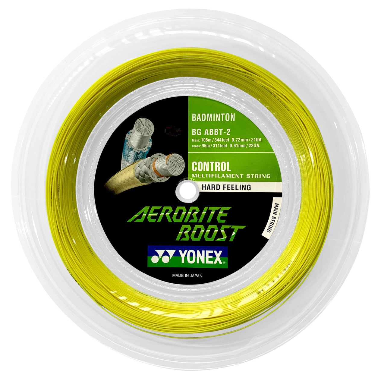 Yonex AEROBITE BOOST Badminton String (200m Reel)