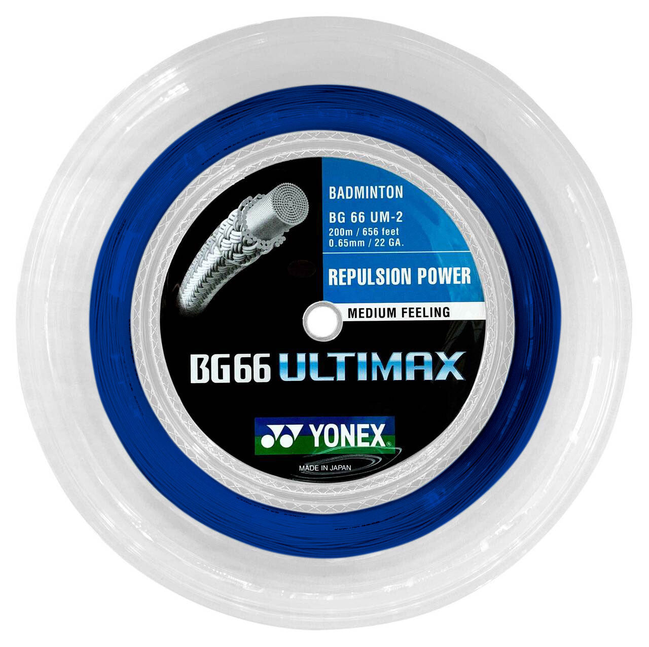 Yonex BG66 ULTIMAX Badminton String (200m Reel)