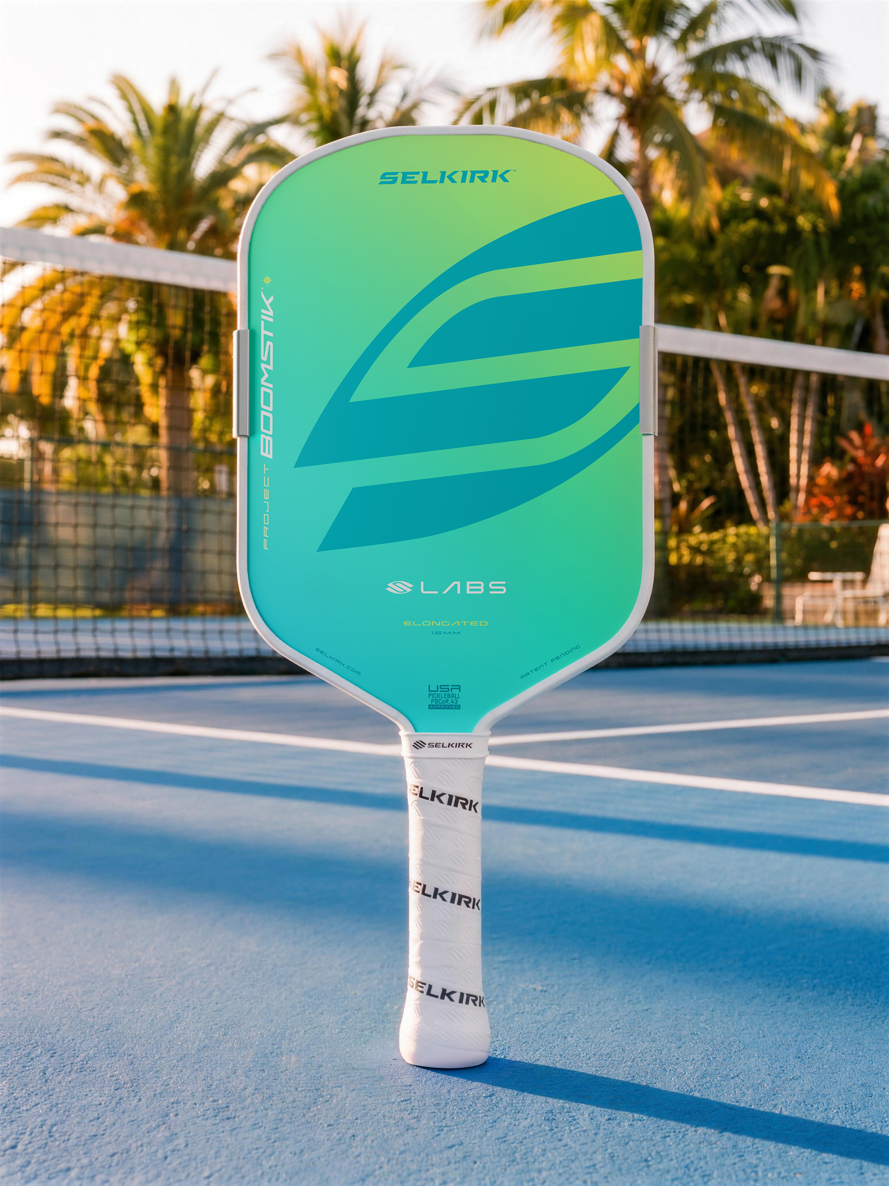 Selkirk LABS Project Boomstik US Calypso Colorway (Limited Edition) - Elongated Pickleball Paddle