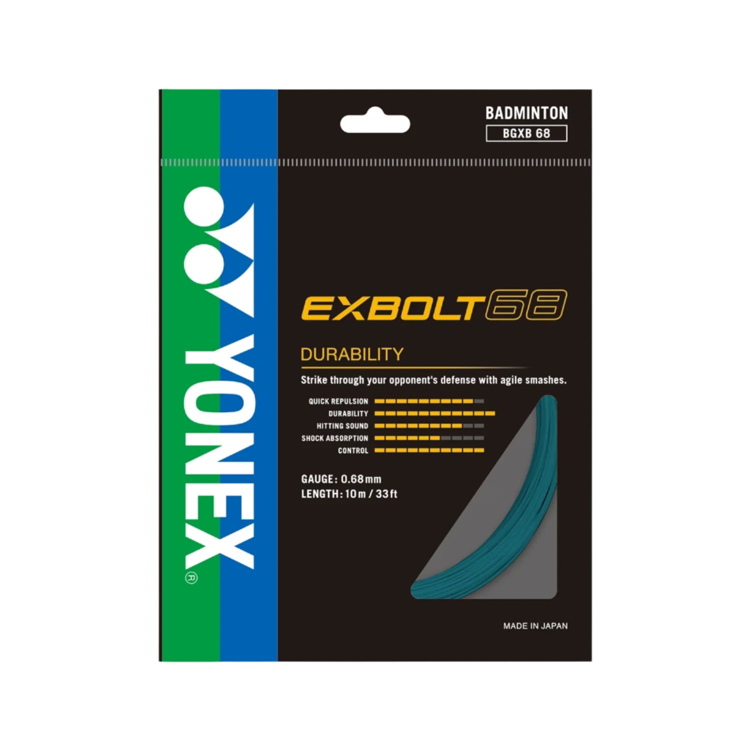 Yonex EXBOLT 68 Badminton String (Single Pack)