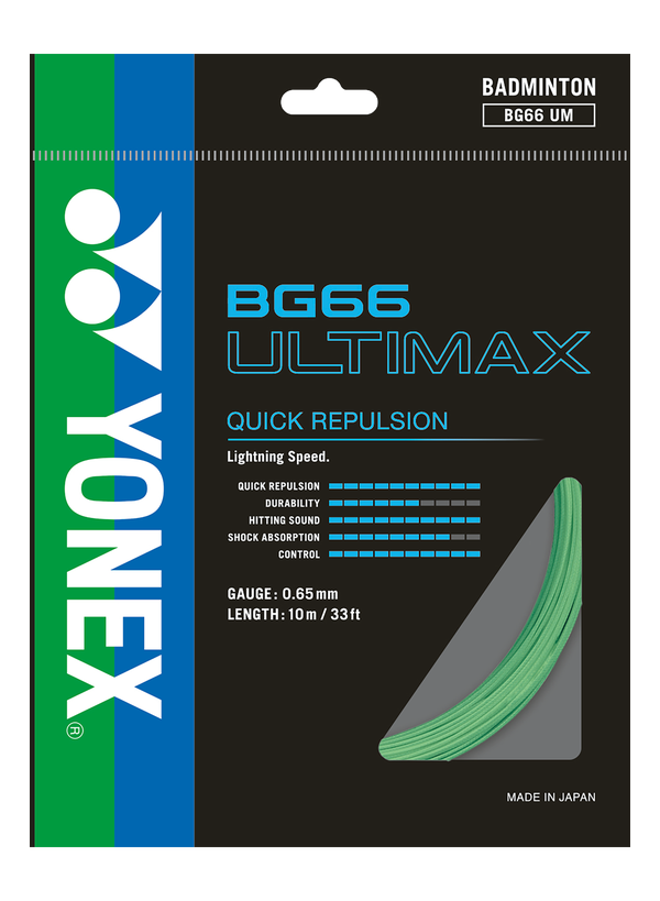 Yonex BG66 ULTIMAX Badminton String (Single Pack)