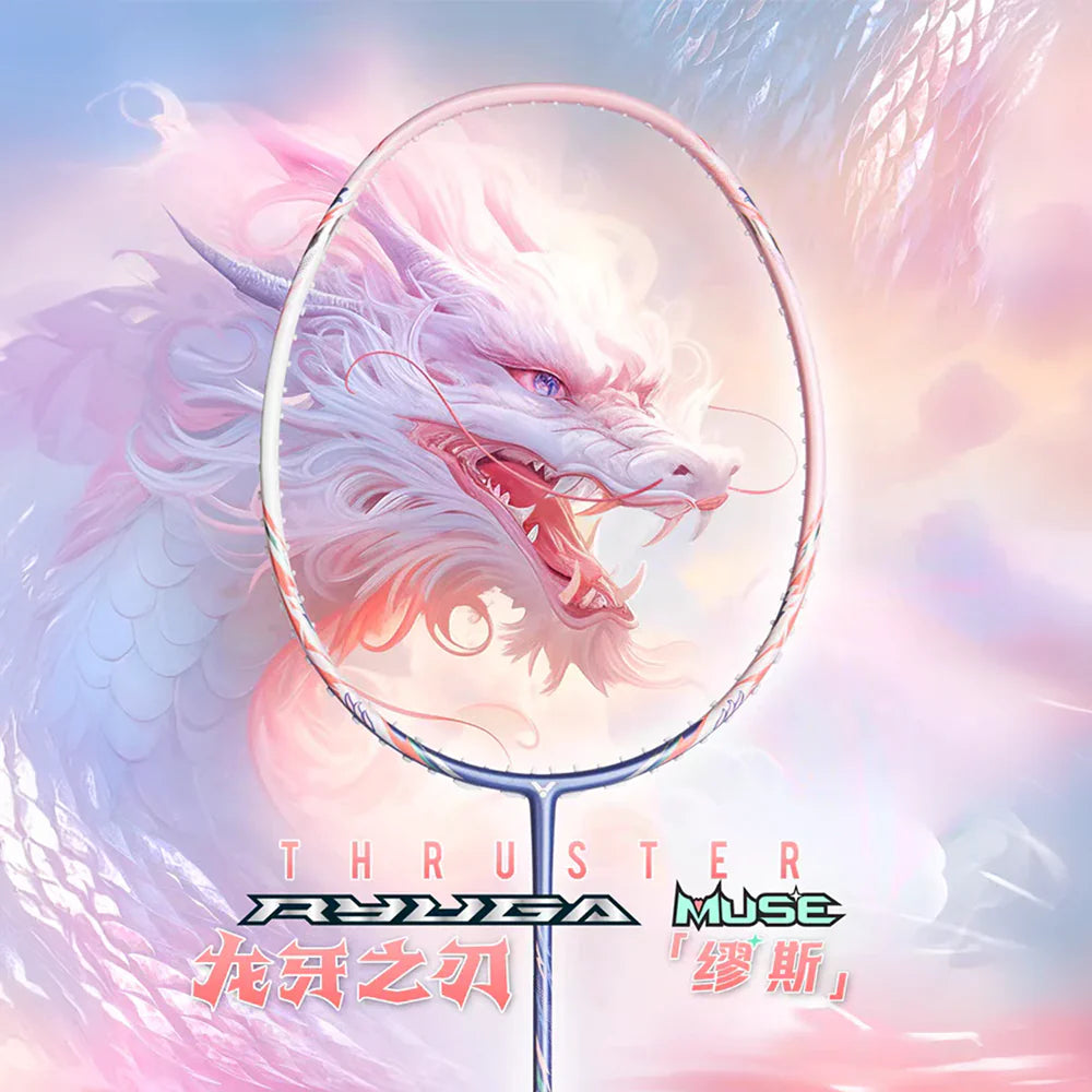 Victor Thruster Ruyga TK-Ryuga MUSE I Pink Badminton Racket