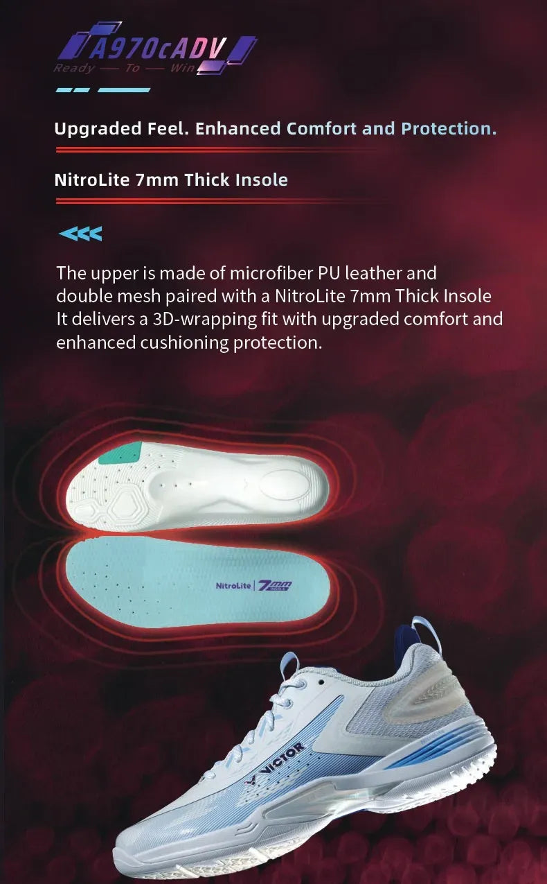 Victor A970cADV B Badminton Shoes (Unisex) (2025)
