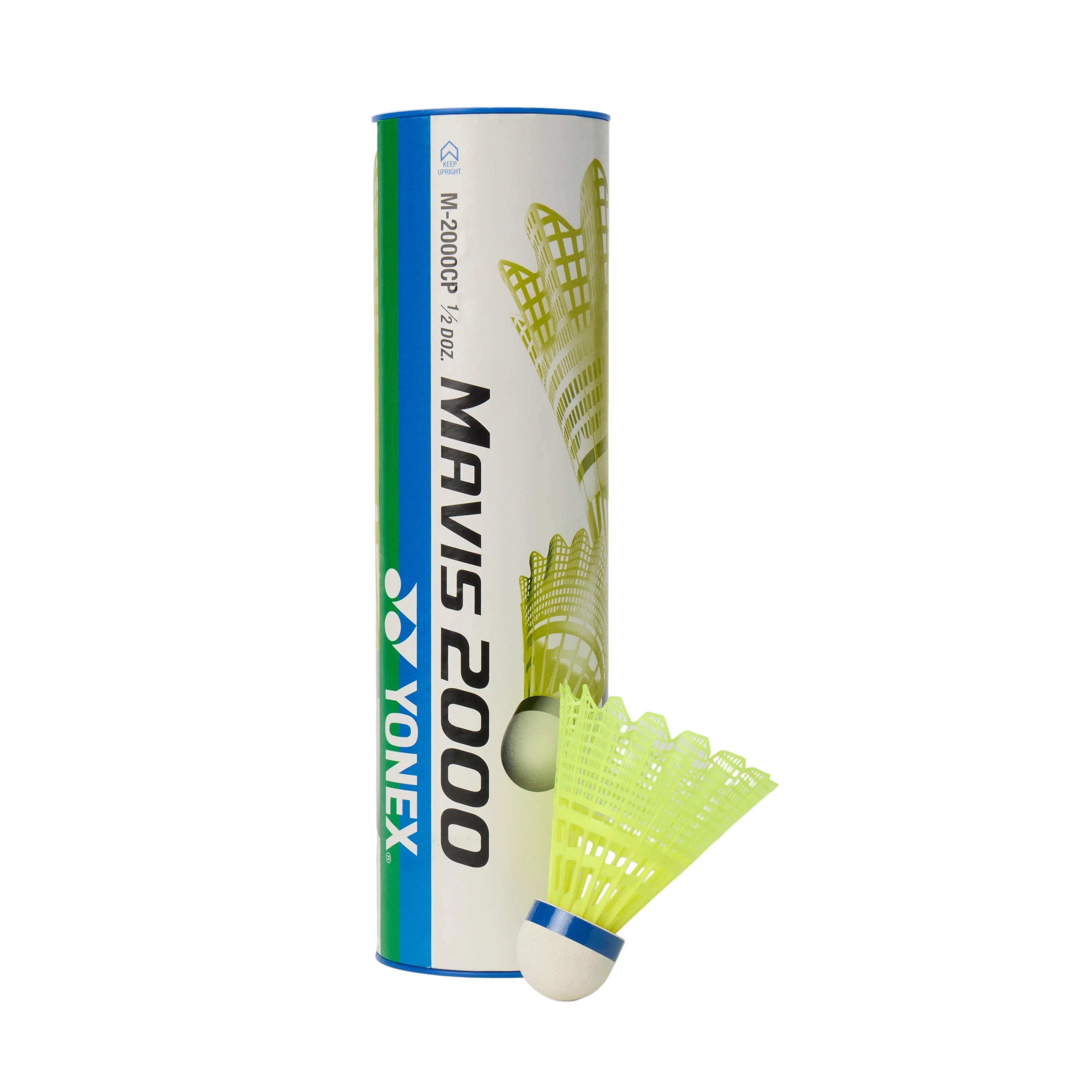 Yonex MAVIS 2000 Badminton Nylon Shuttlecocks (6 Shuttles)