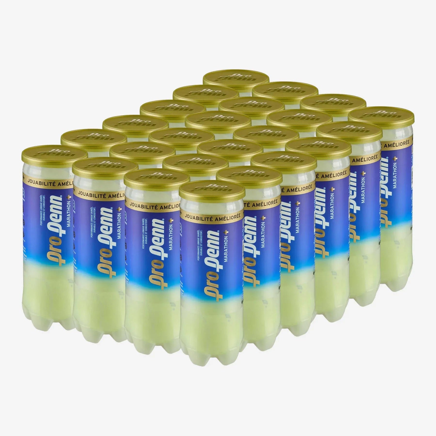 HEAD Pro Penn Marathon+ EXTRA DUTY Tennis Ball (24 x 3-Ball Can)