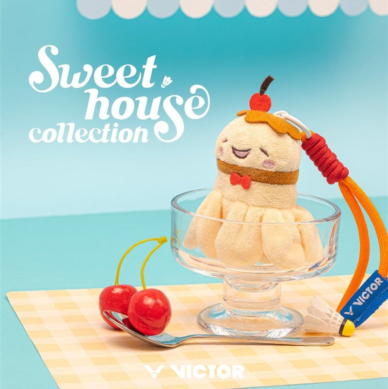 Victor Sweet Smash Shuttlecock Bag Charm - Sweet House Collection