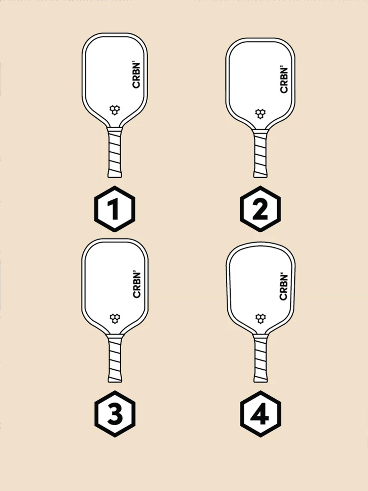 CRBN 2 TruFoam Barrage Pickleball Paddle (Square Paddle)
