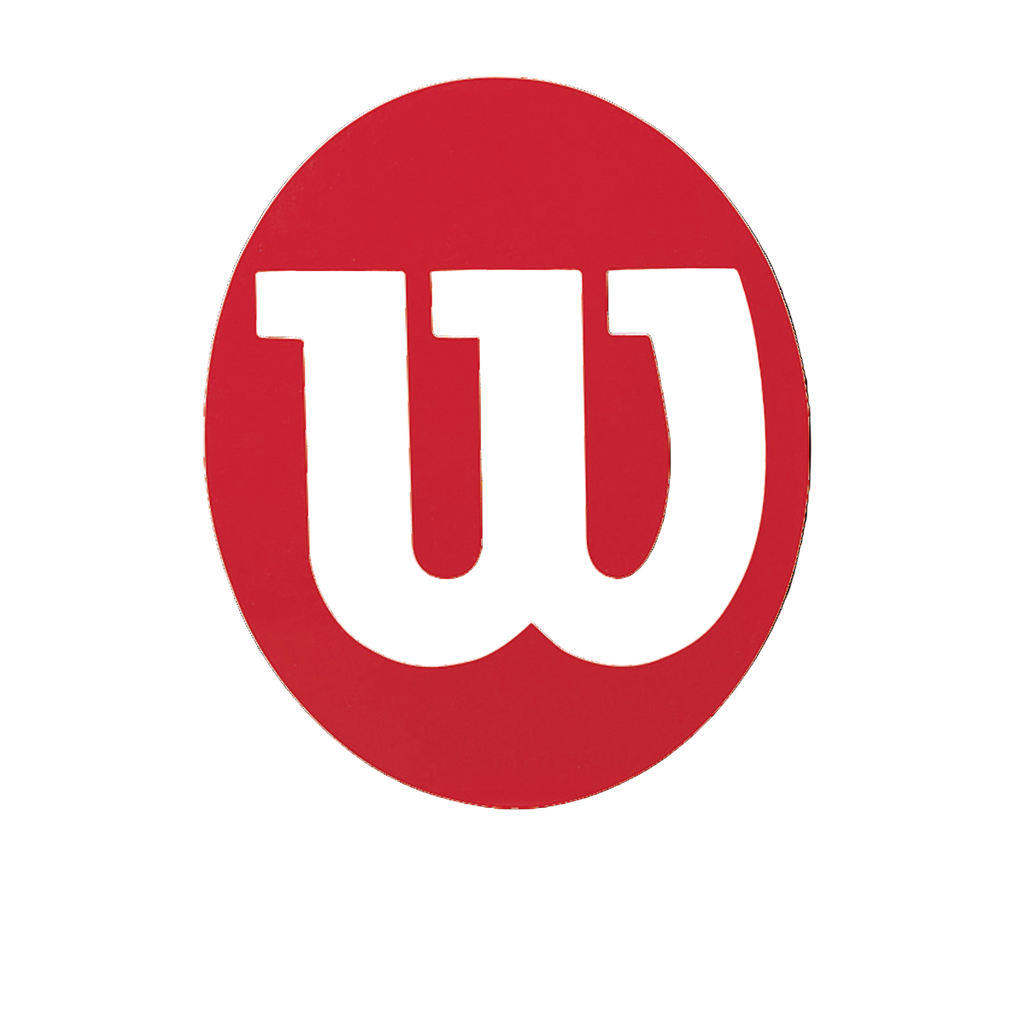 Wilson 'W' Logo Tennis Stencil Card