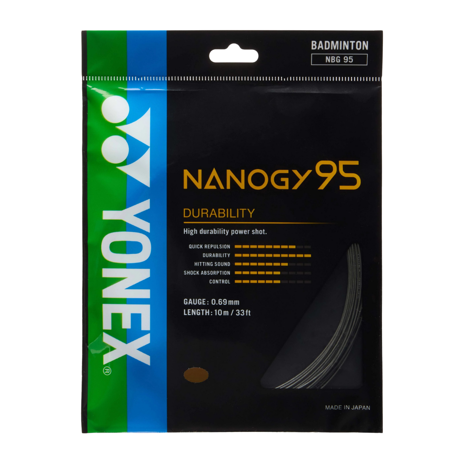 Yonex NANOGY 95 Badminton String (Single Pack)
