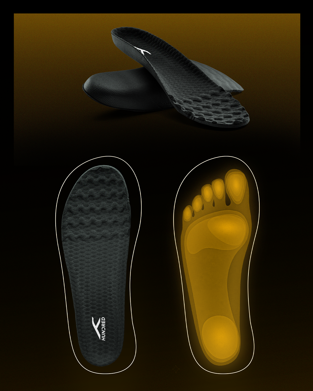 Hundred PHENOM Badminton Shoes (Unisex)