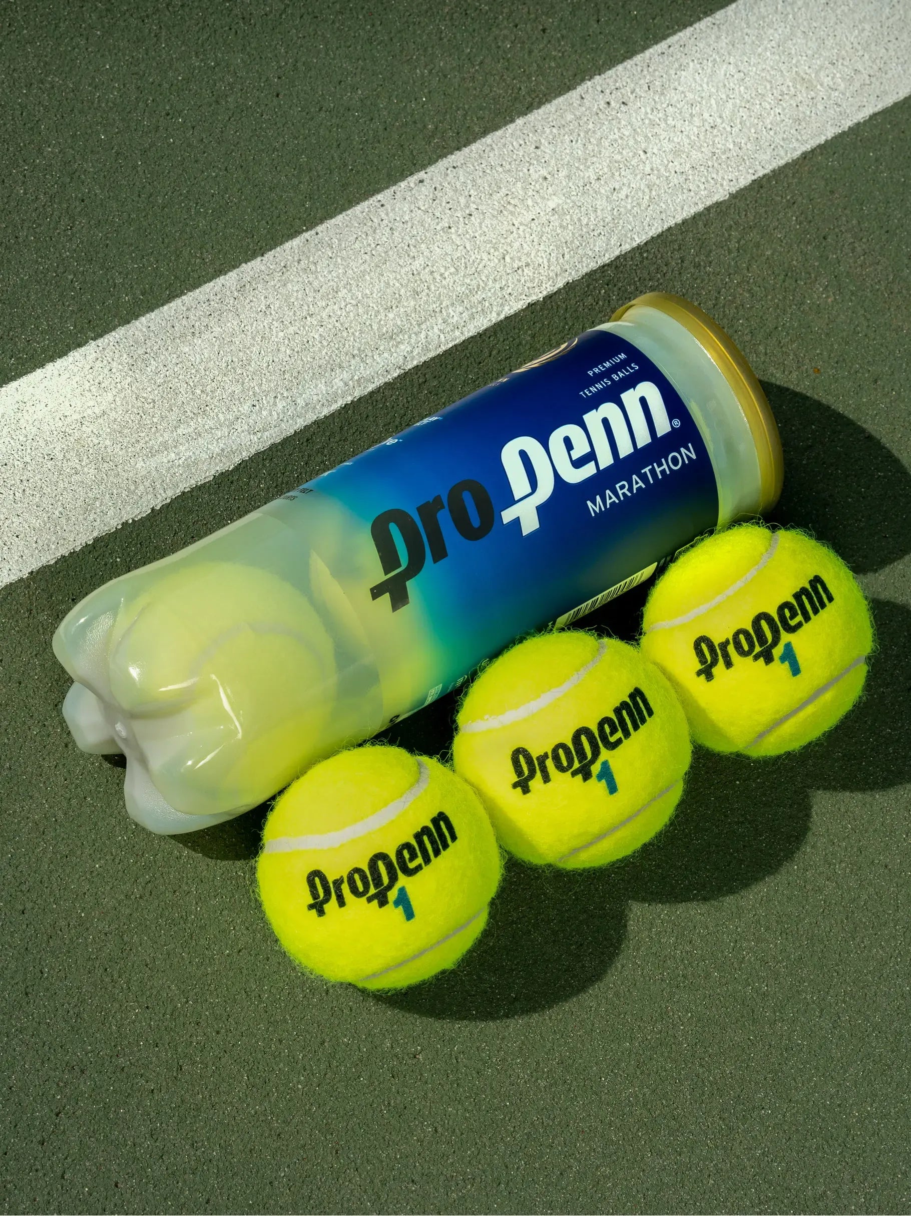 HEAD Pro Penn Marathon EXTRA DUTY Tennis Ball (3-Ball Can)
