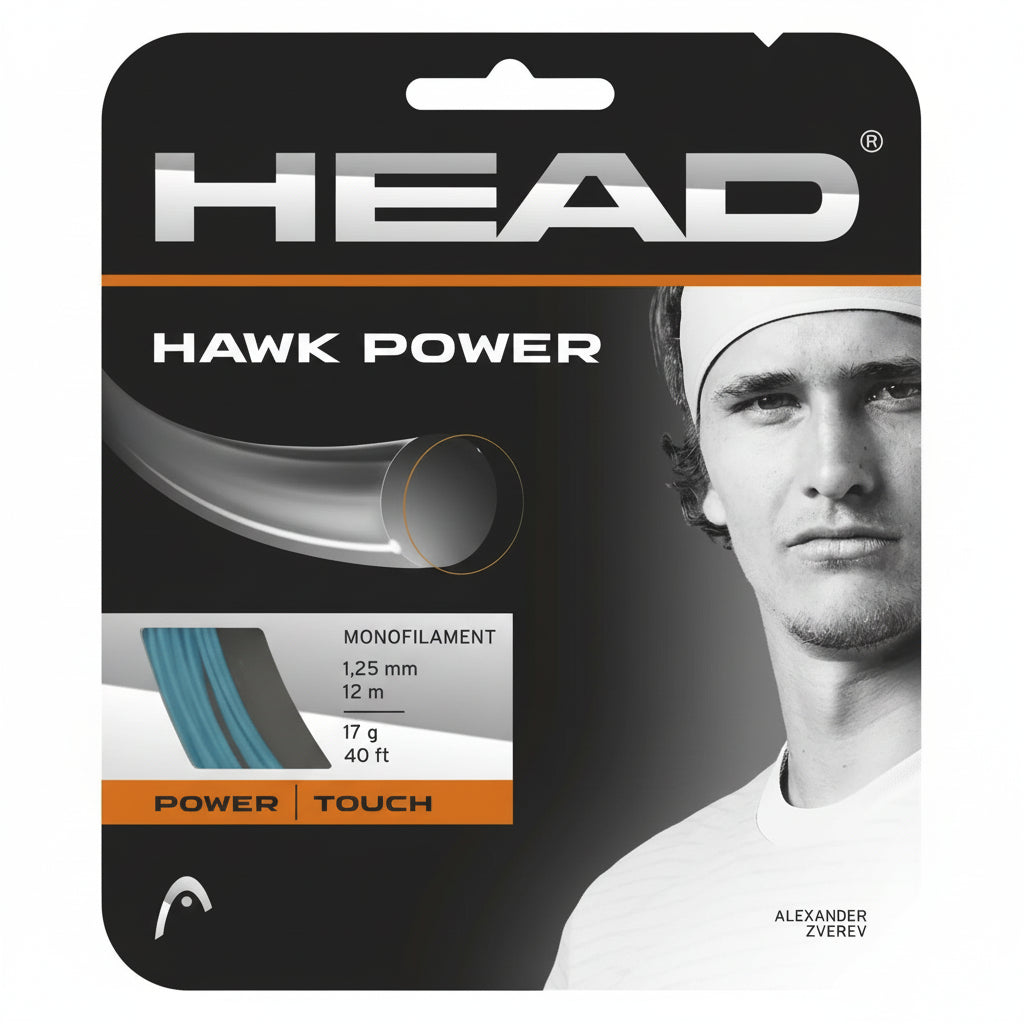 HEAD Hawk POWER Tennis String (Single Pack)