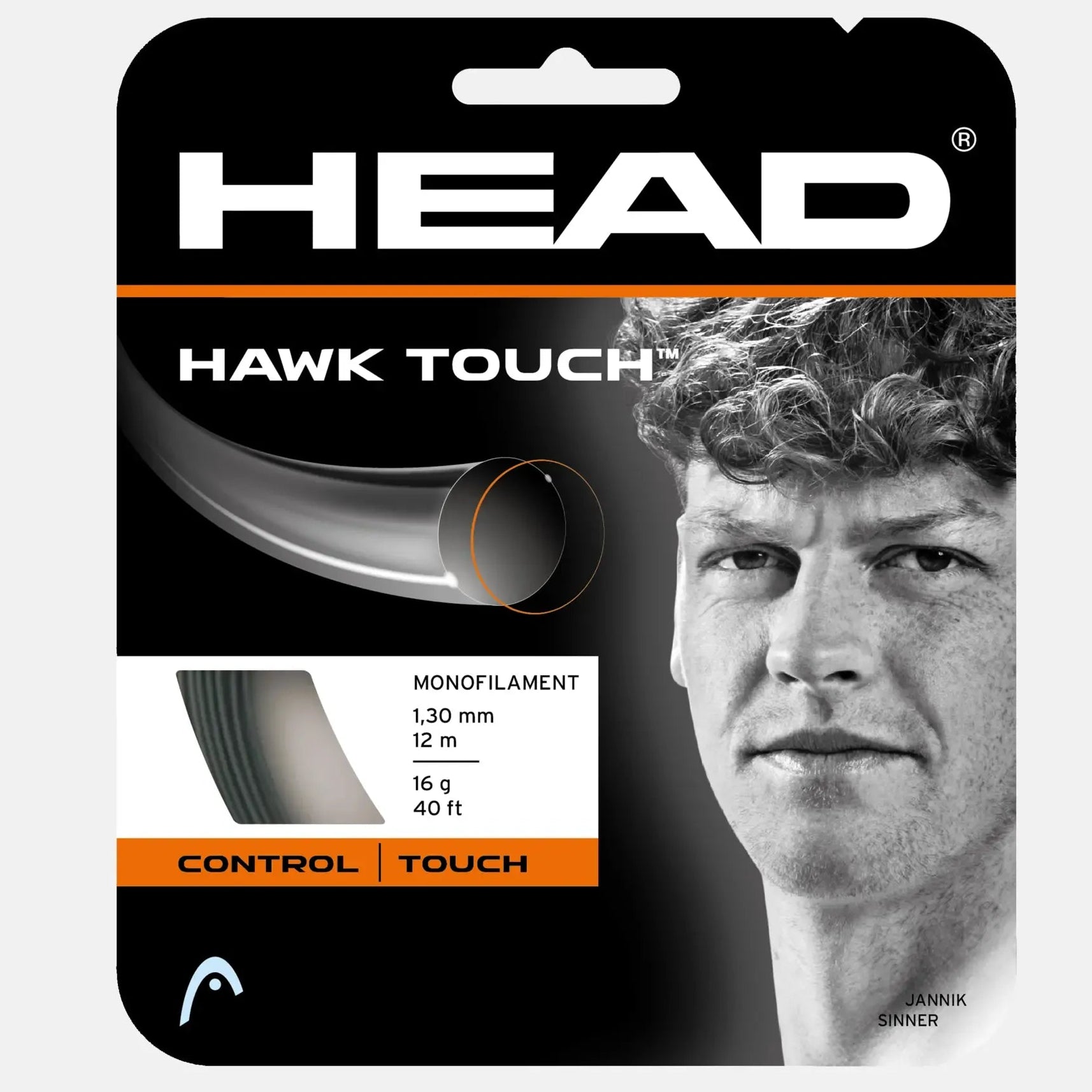 HEAD Hawk Touch Tennis String (Single Pack)
