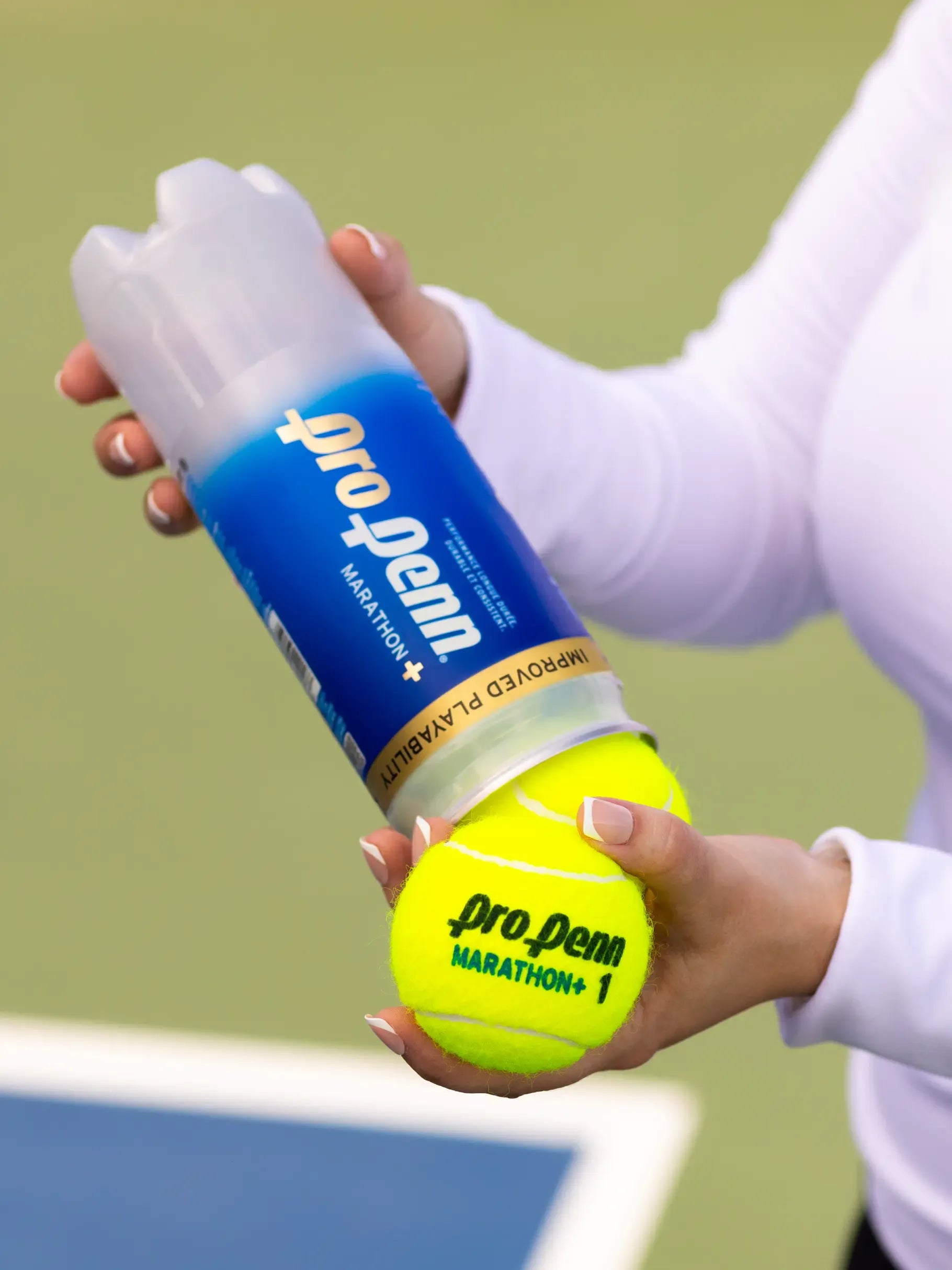 HEAD Pro Penn Marathon+ EXTRA DUTY Tennis Ball (3-Ball Can)