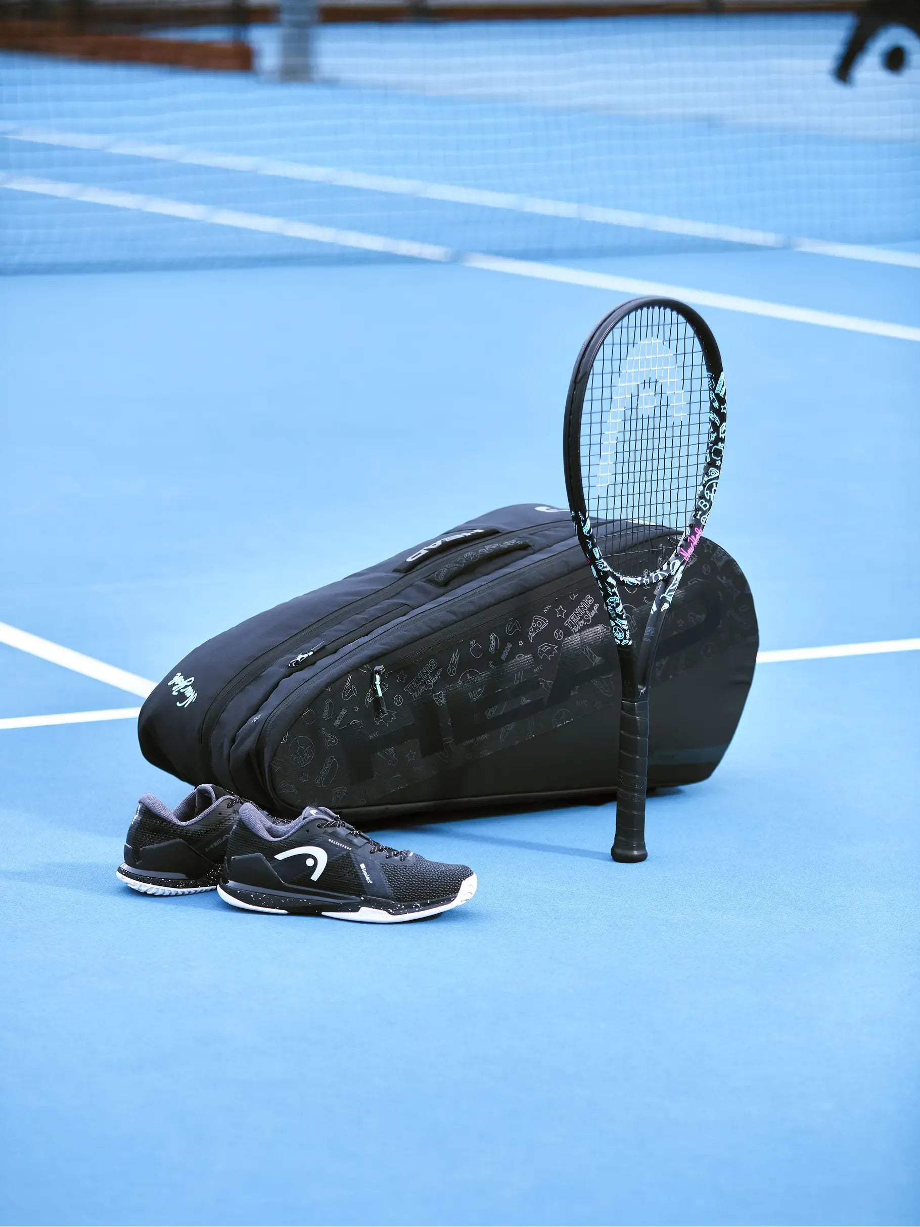 HEAD Boom MP L Neon Tennis Racket
