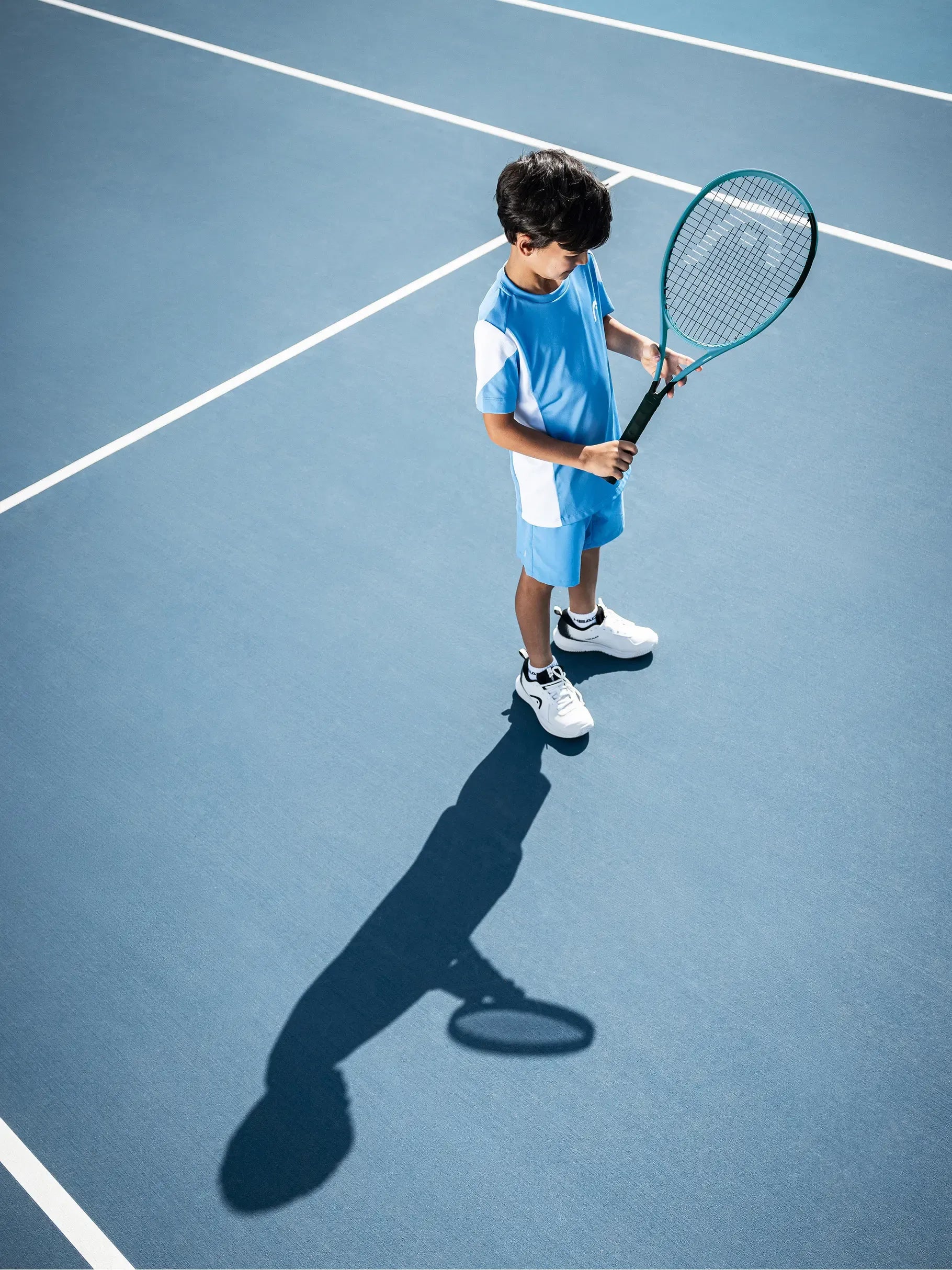 HEAD Boom Jr. Tennis Racket (Ski Blue) (Pre-Strung) (2026)