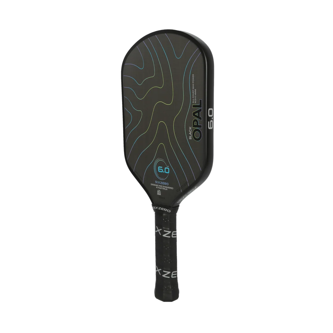Six Zero Black Opal (14mm) - Elongated Pickleball Paddle