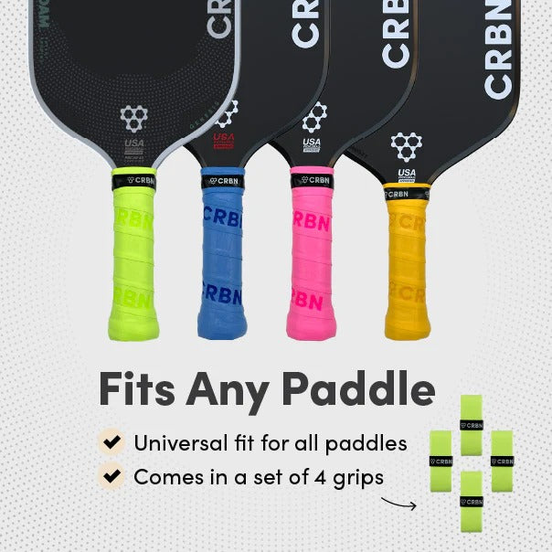 CRBN DryTec Overgrips Medium Tackiness (4 Pack)