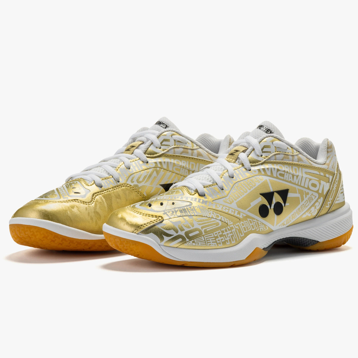 Yonex Power Cushion 65Z4 Anniversary Limited Edition Badminton Shoes (Unisex's) (White/Gold)