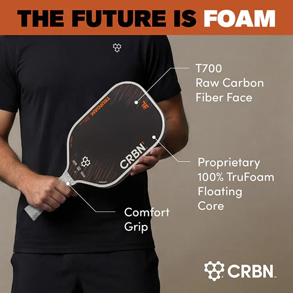 CRBN 2 TruFoam Barrage Pickleball Paddle (Square Paddle)