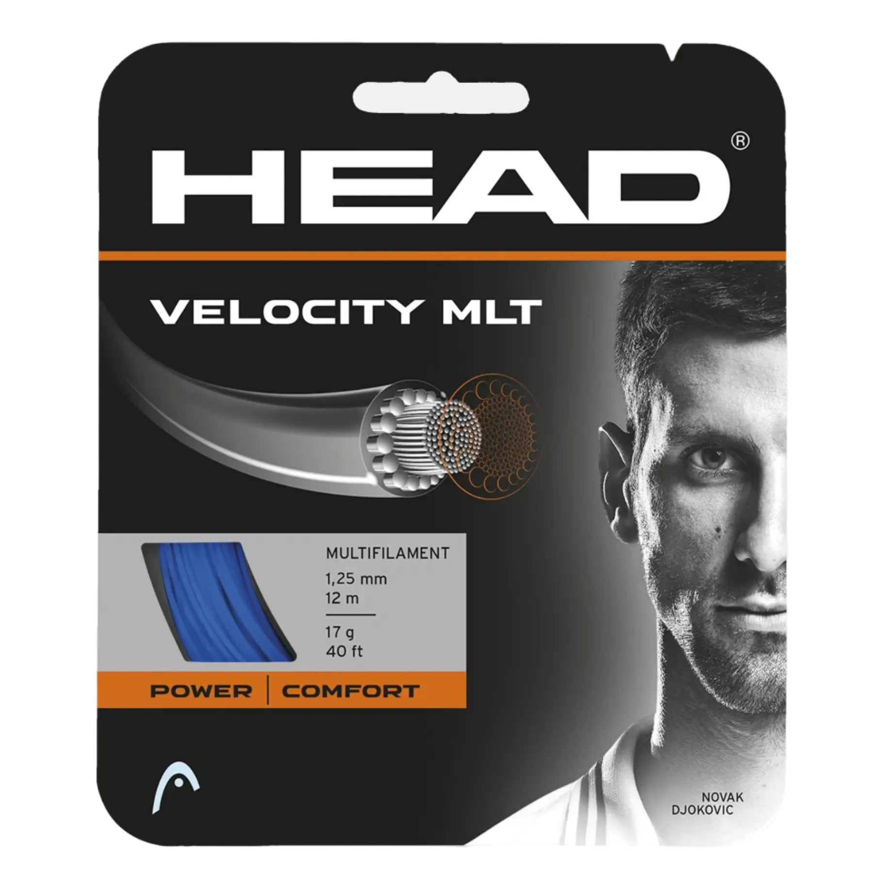 HEAD Velocity MLT Tennis String (Single Pack)