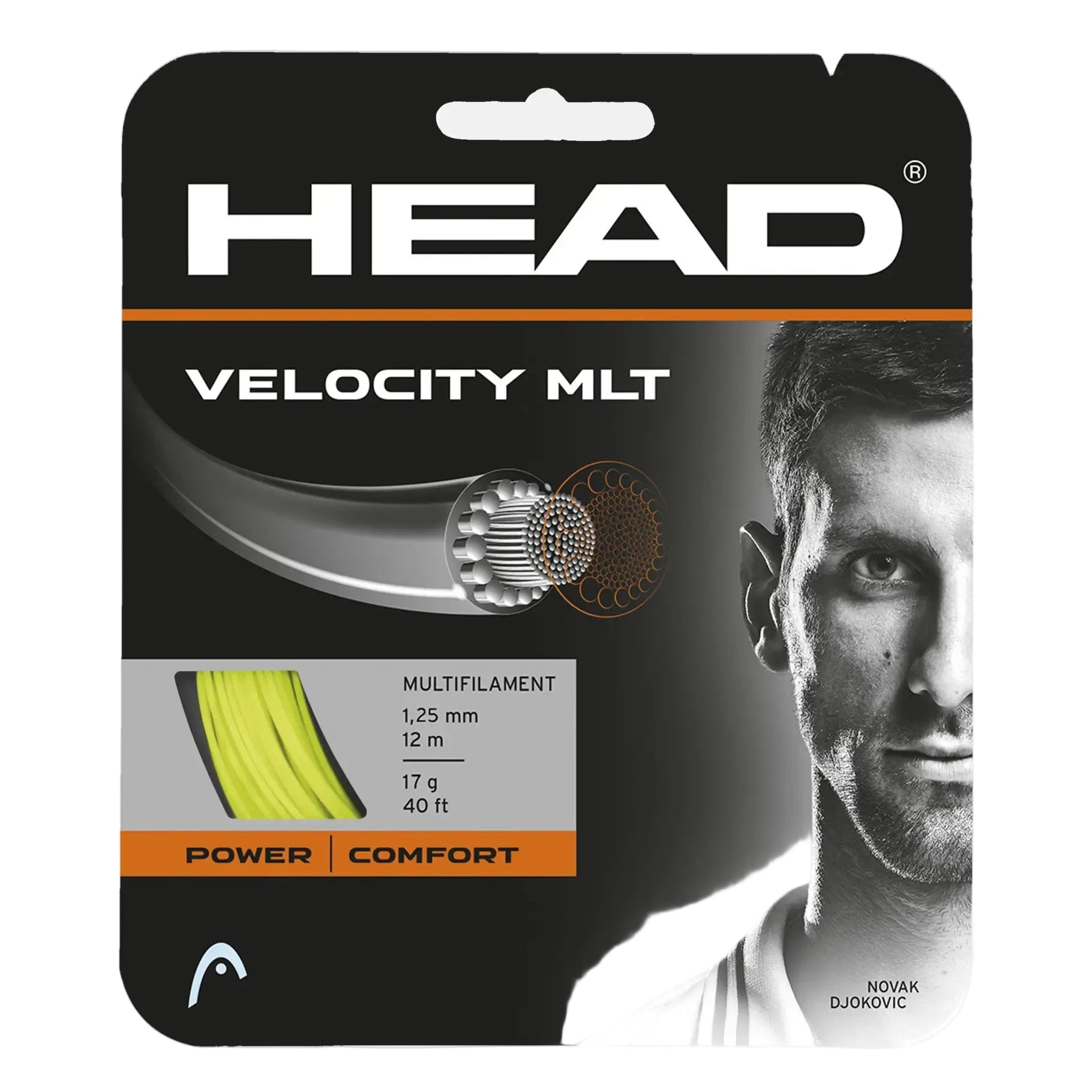 HEAD Velocity MLT Tennis String (Single Pack)