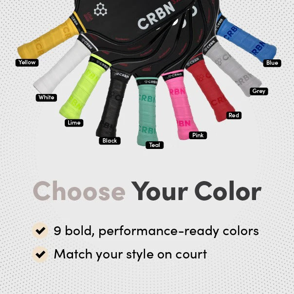CRBN DryTec Overgrips Medium Tackiness (4 Pack)