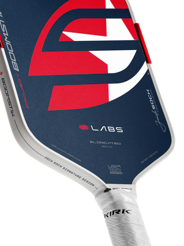 Selkirk LABS Project Boomstik Jack Sock Signature (Limited Edition) - Elongated Pickleball Paddle