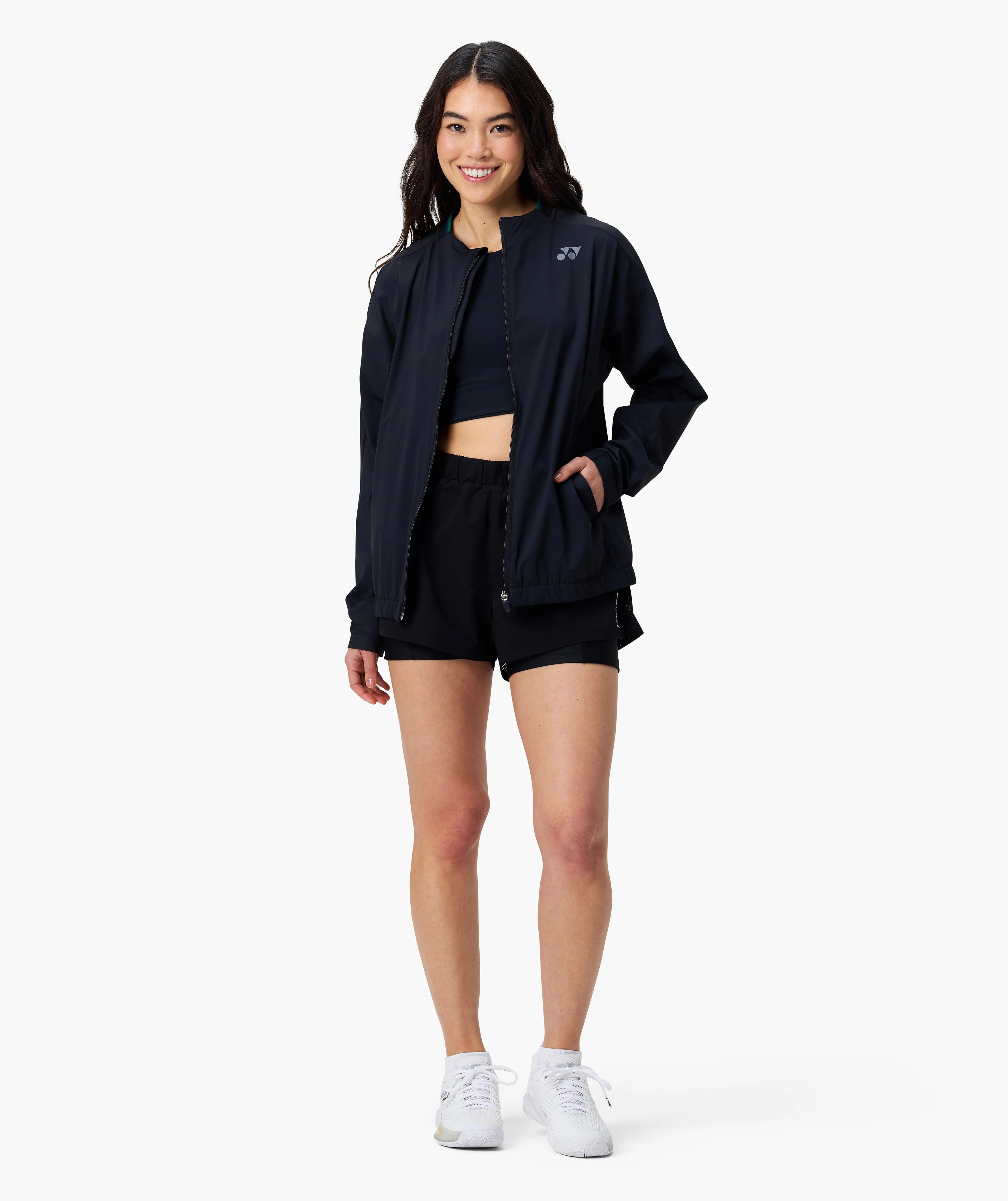 Yonex FLEXFIT Shorts with Inner Shorts - Black (Women's)