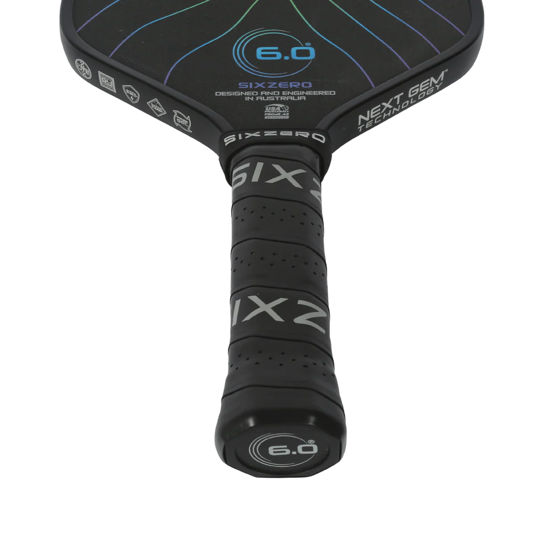 Six Zero Black Opal (14mm) Pickleball Paddle