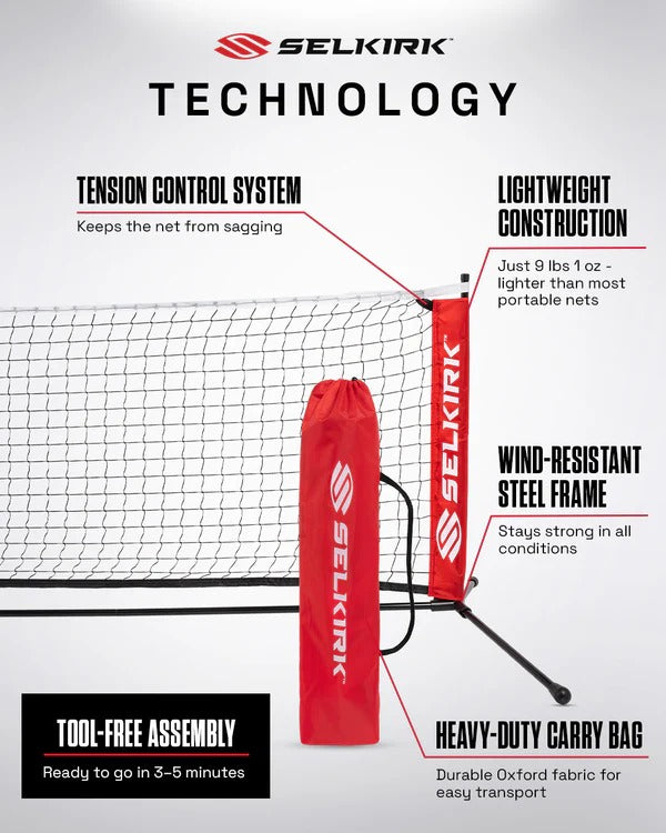 Selkirk QuickSet Pickleball Net