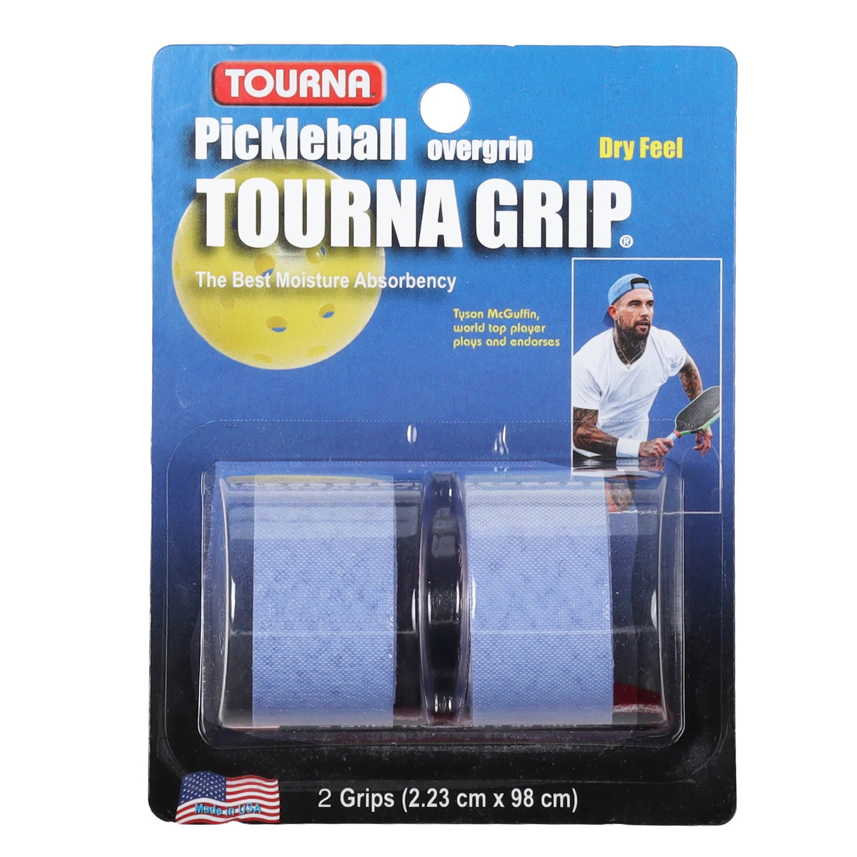 Tourna Pickleball Overgrip (Dry Feel) (2 Pack)