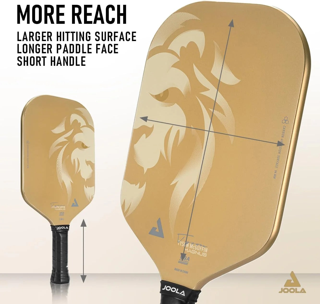 JOOLA Tyson McGuffin Magnus CAS 14mm Pickleball Paddle