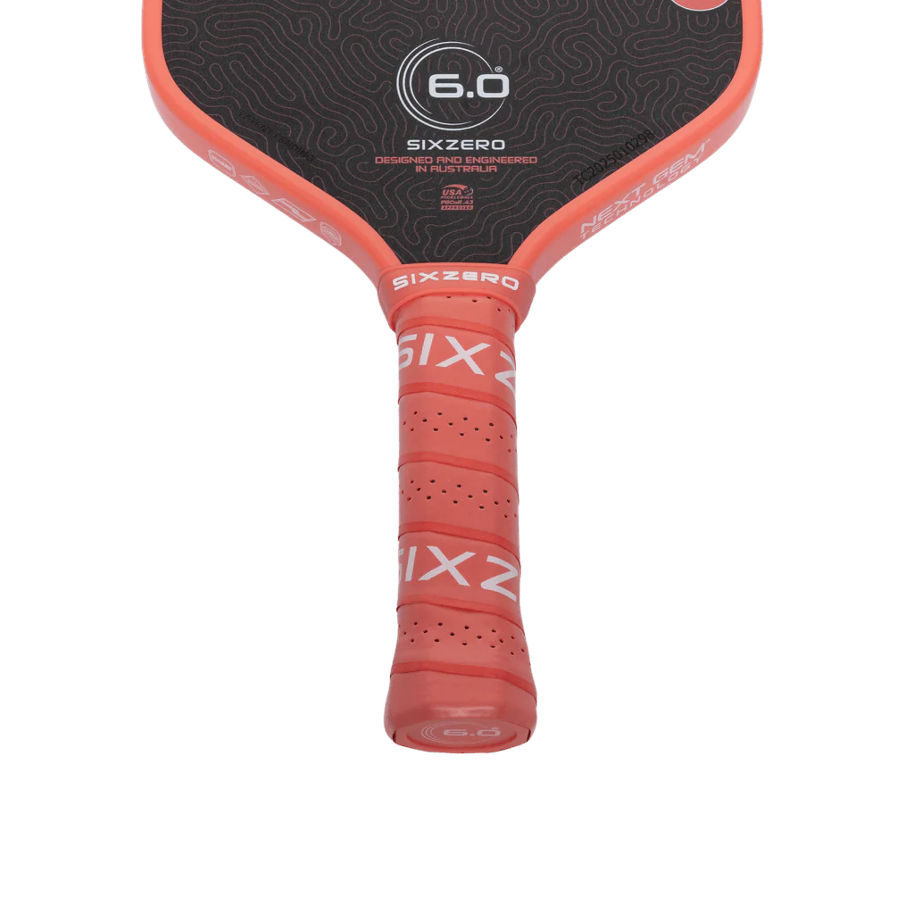 Six Zero Coral (16mm) - Hybrid Pickleball Paddle