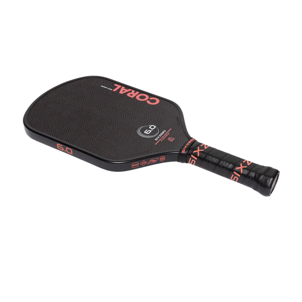 Six Zero Coral (16mm) - Hybrid Pickleball Paddle