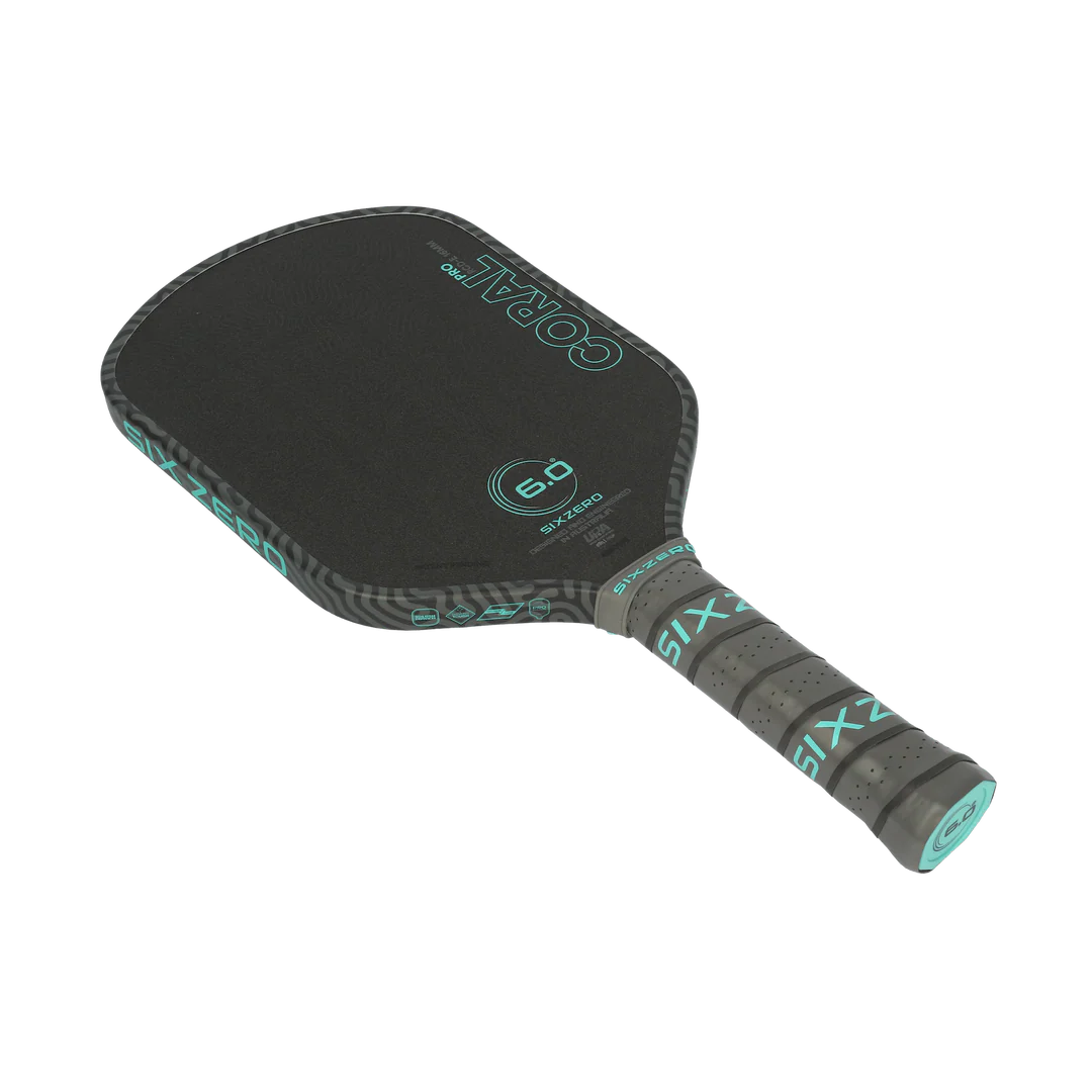 Six Zero Coral Pro (16mm) - Widebody Pickleball Paddle