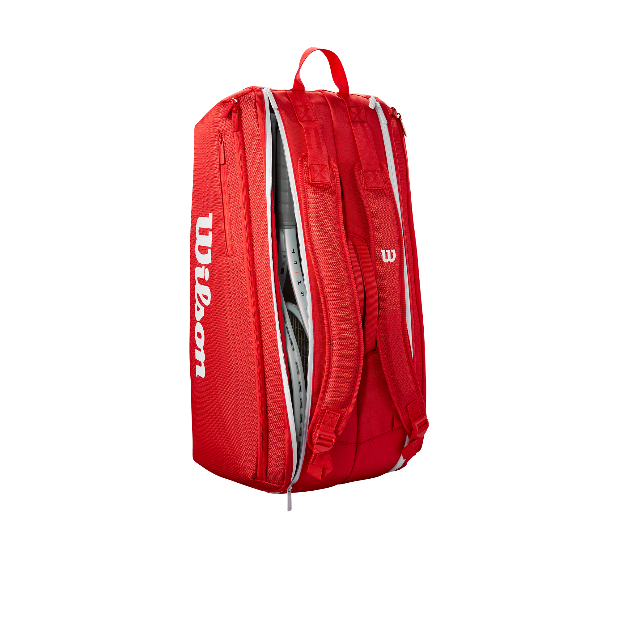 Wilson Super Tour Red Racket Bag (9 Pack)