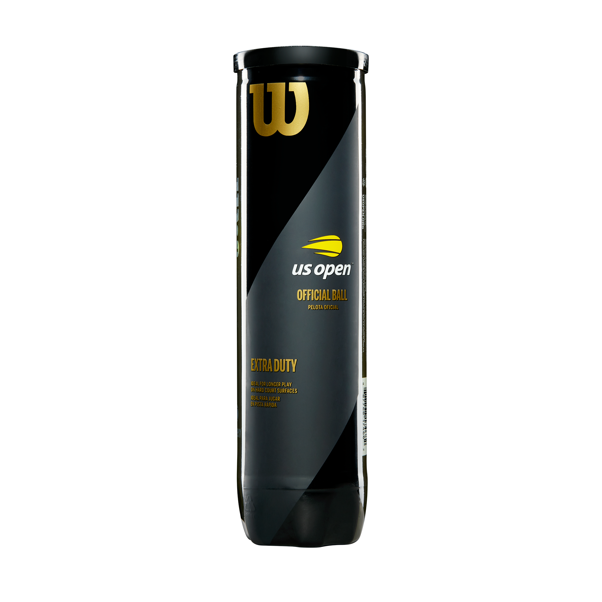 Wilson US Open EXTRA DUTY Tennis Ball (4-Ball Can)