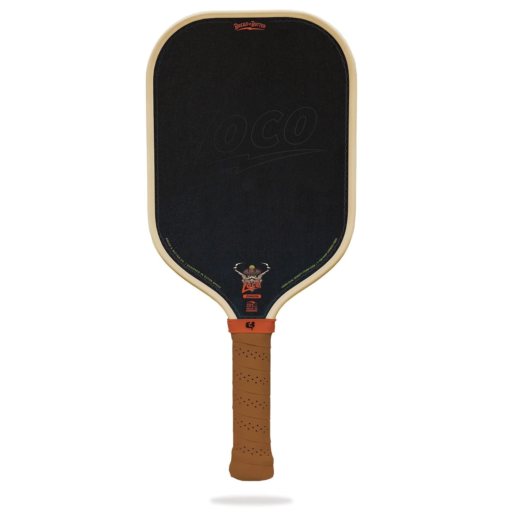 Bread & Butter The Loco 16mm - Elongated Pickleball Paddle