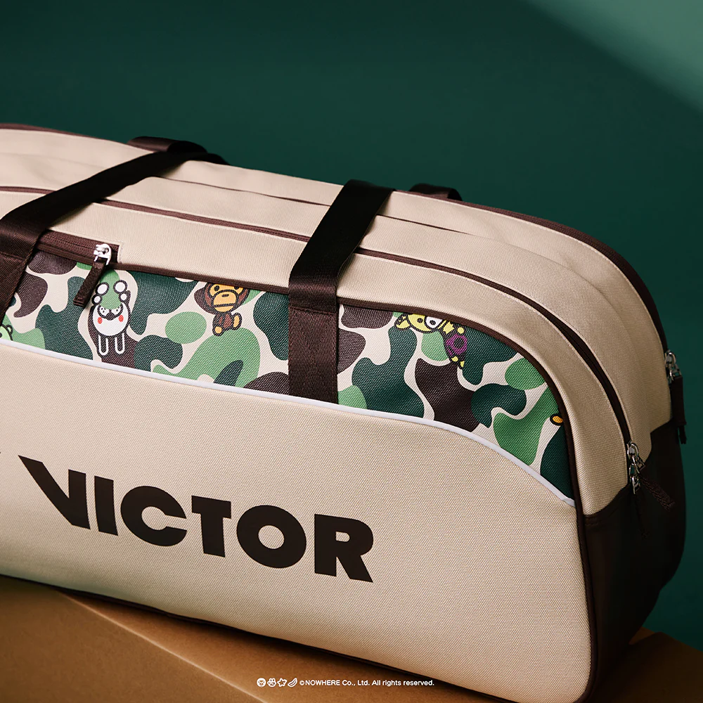 Victor X Baby Milo Store Rectangular Racket Bag (Milo Khaki)