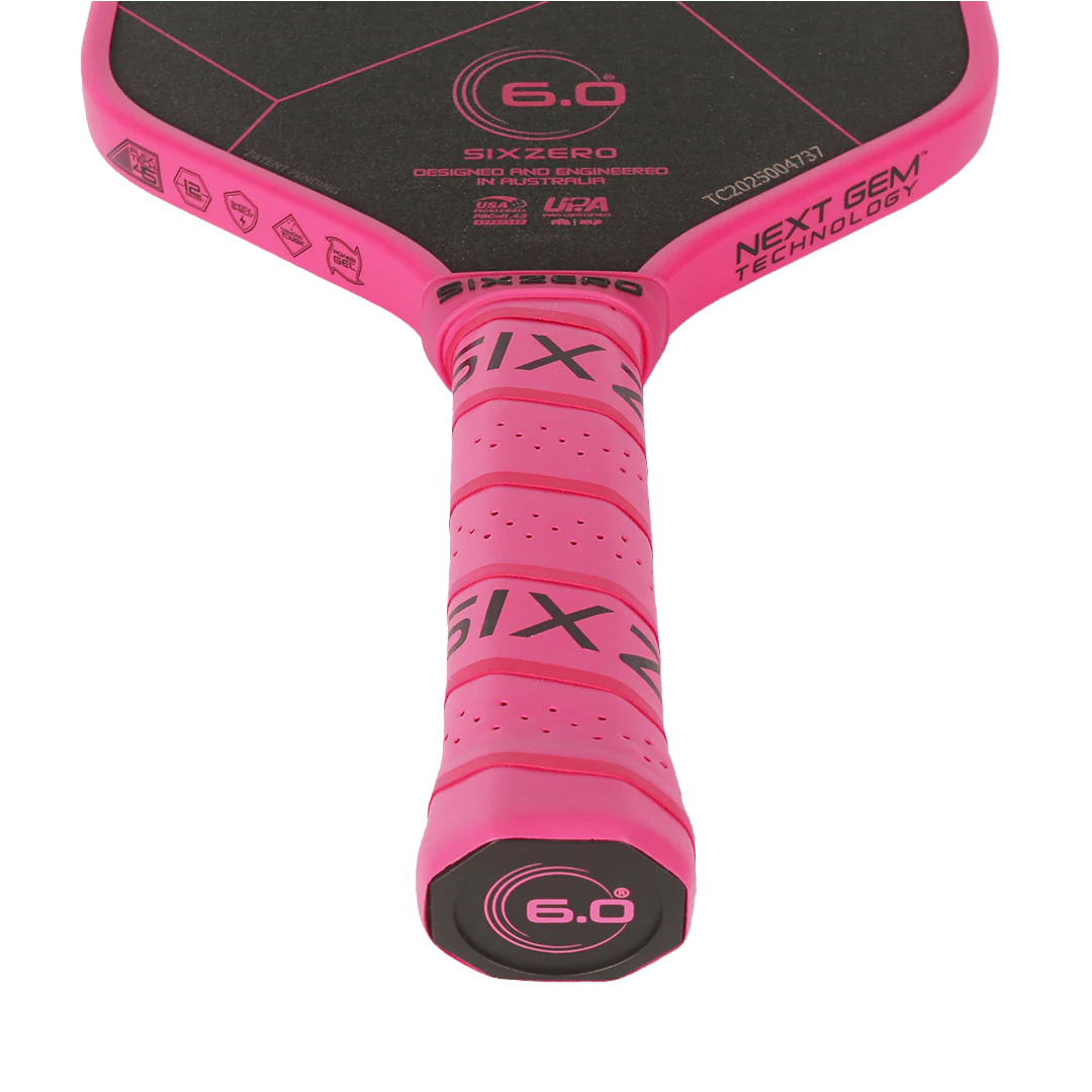 Six Zero Ruby PRO (14 mm) Pickleball Paddle