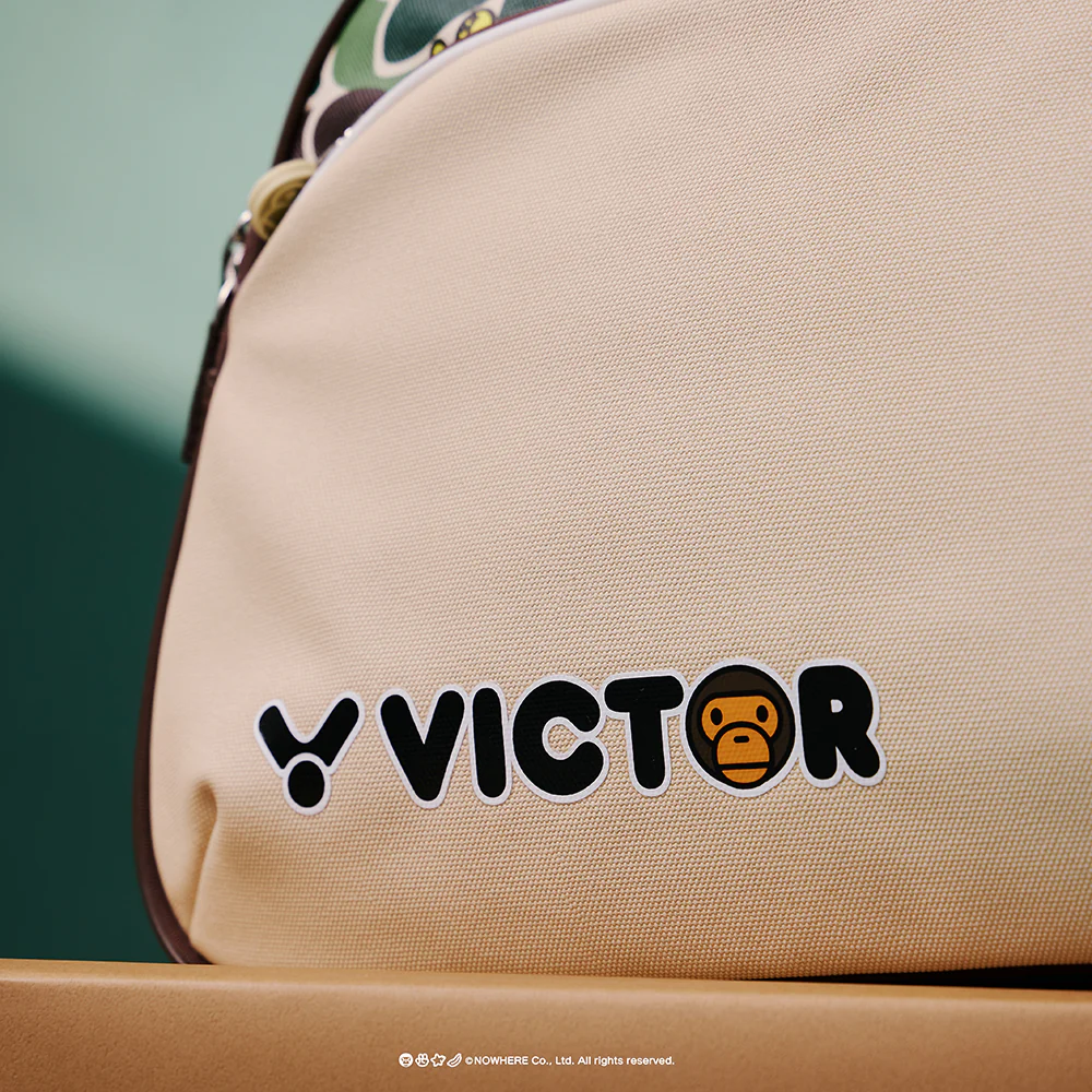 Victor X Baby Milo Store Rectangular Racket Bag (Milo Khaki)