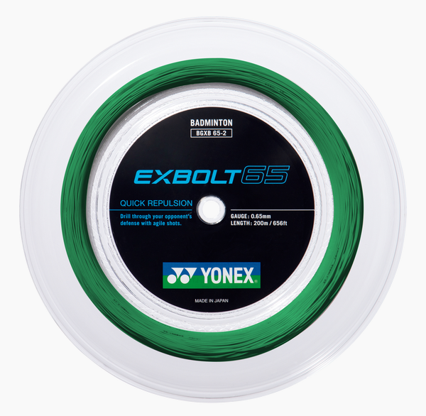 Yonex EXBOLT 65 Badminton String (200m Reel)