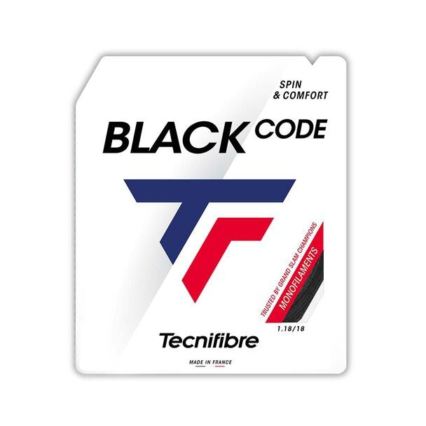 Tecnifibre BLACK CODE Tennis String (Single Pack)